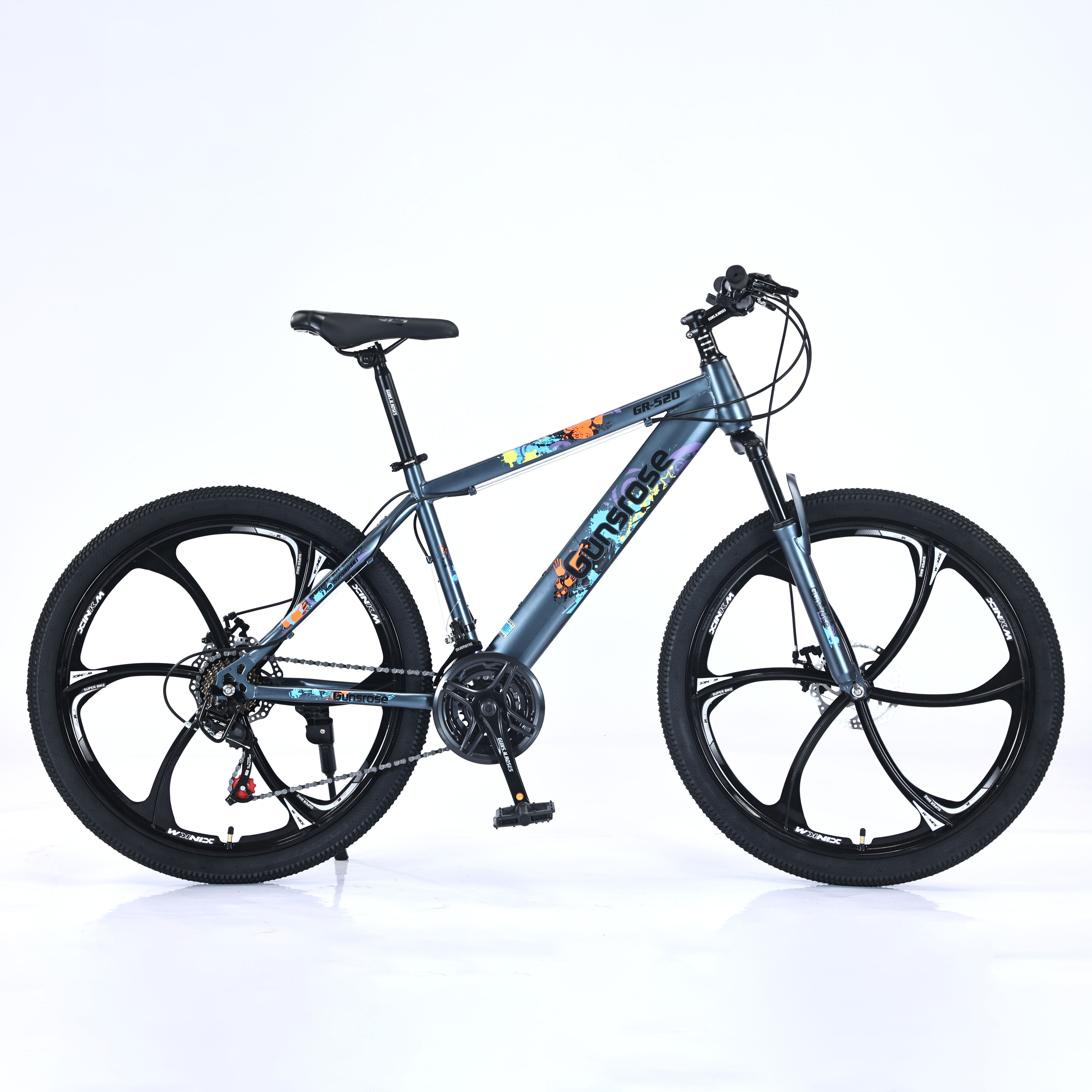 Factory Direct sales aluminum alloy mountain bike off road bicycles variable speed shock absorption folding bicycle for adults