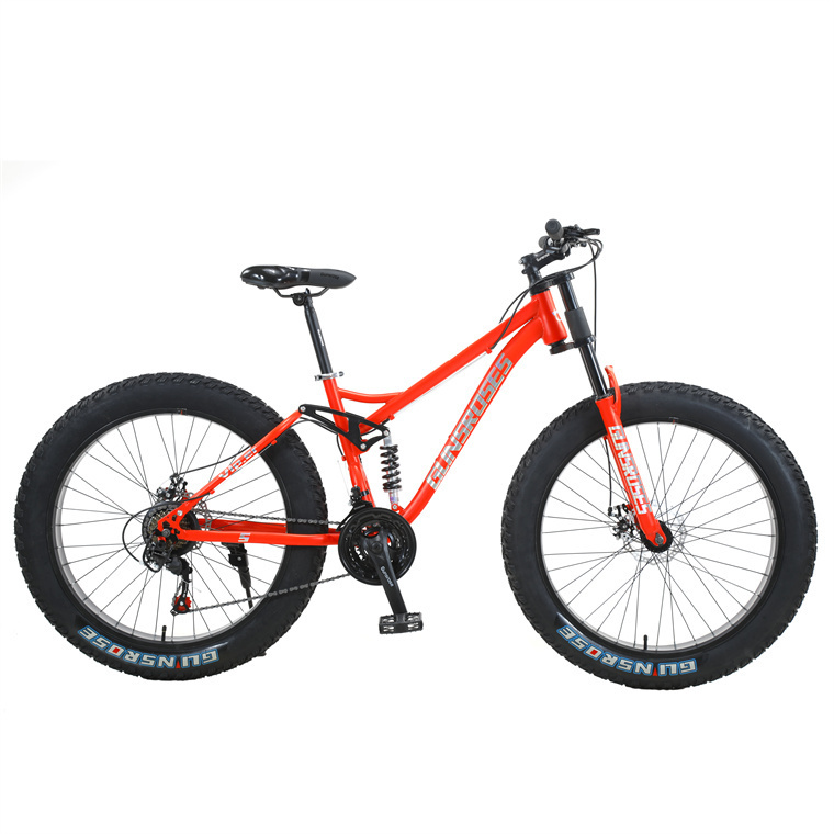 Factory 26 Inch Fat Bike 4.0 Fat Tire 6061 Alloy Mountain Bike 9Speed Beach Cycling Cycle MTB Fat bike Snow Bicycle Bicicletas