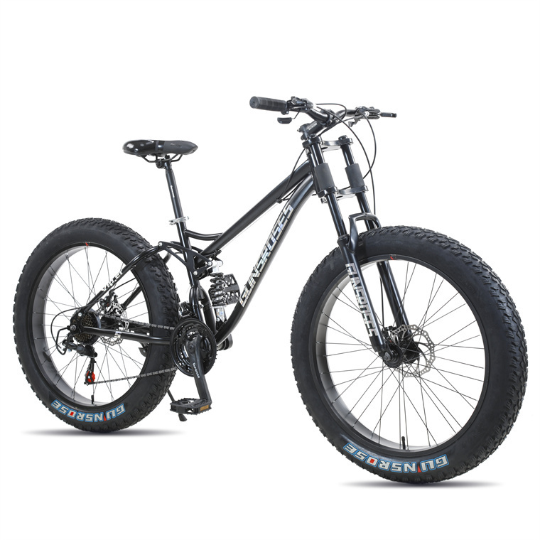 Factory 26 Inch Fat Bike 4.0 Fat Tire 6061 Alloy Mountain Bike 9Speed Beach Cycling Cycle MTB Fat bike Snow Bicycle Bicicletas