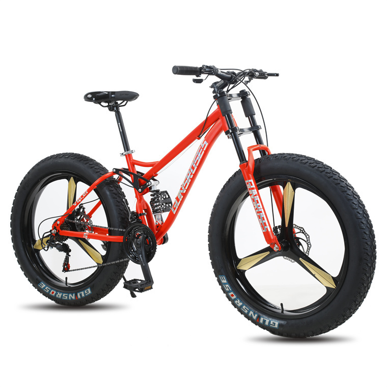 Factory 26 Inch Fat Bike 4.0 Fat Tire 6061 Alloy Mountain Bike 9Speed Beach Cycling Cycle MTB Fat bike Snow Bicycle Bicicletas