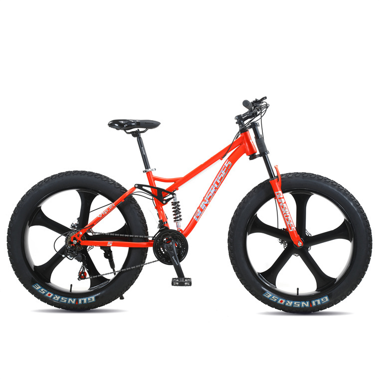 Factory 26 Inch Fat Bike 4.0 Fat Tire 6061 Alloy Mountain Bike 9Speed Beach Cycling Cycle MTB Fat bike Snow Bicycle Bicicletas