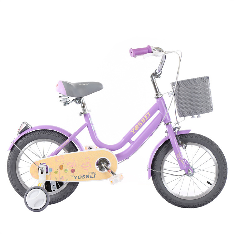 High configuration children's Boys Girls Kids Children Pedal Bicycle Bike with doll seat Training Wheel 12 14 16 inch