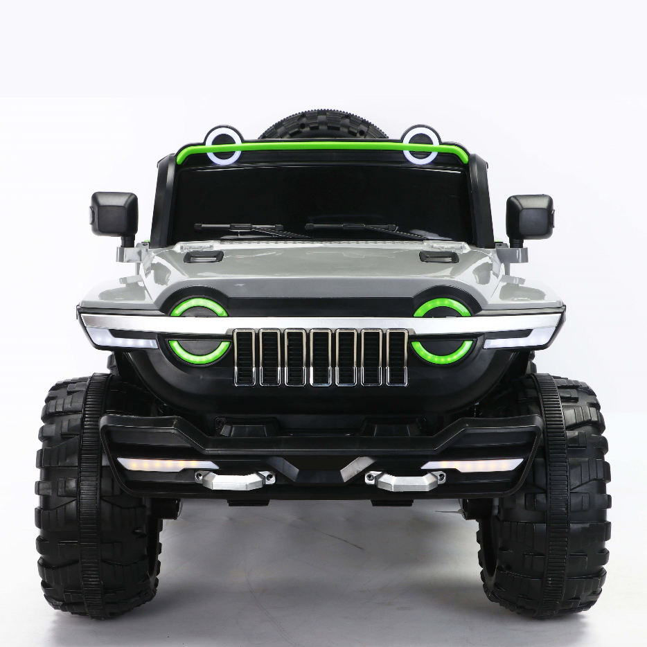 Unisex Children's Dual Drive Power Four-Wheel Off-Road Electric Vehicle Remote Control Battery Operated Plastic