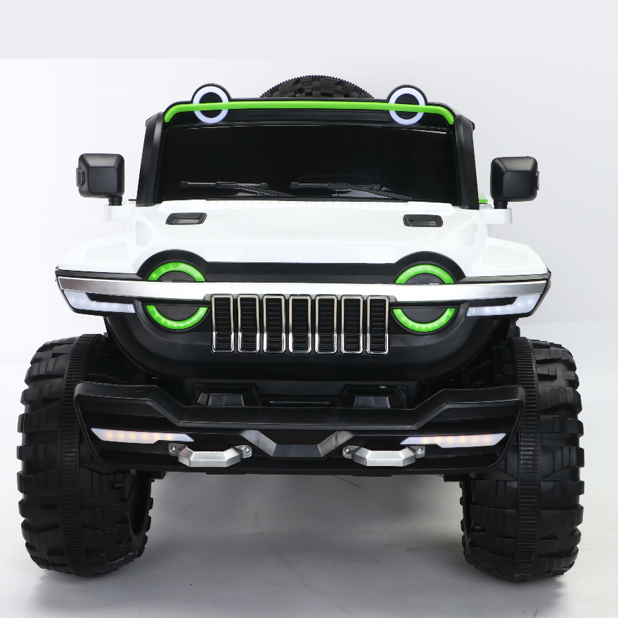 Unisex Children's Dual Drive Power Four-Wheel Off-Road Electric Vehicle Remote Control Battery Operated Plastic