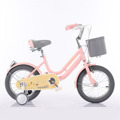 Inexpensive children's Boys Girls Kids Children Pedal Bicycle Bike with doll seat Training Wheel 12 14 16 inch