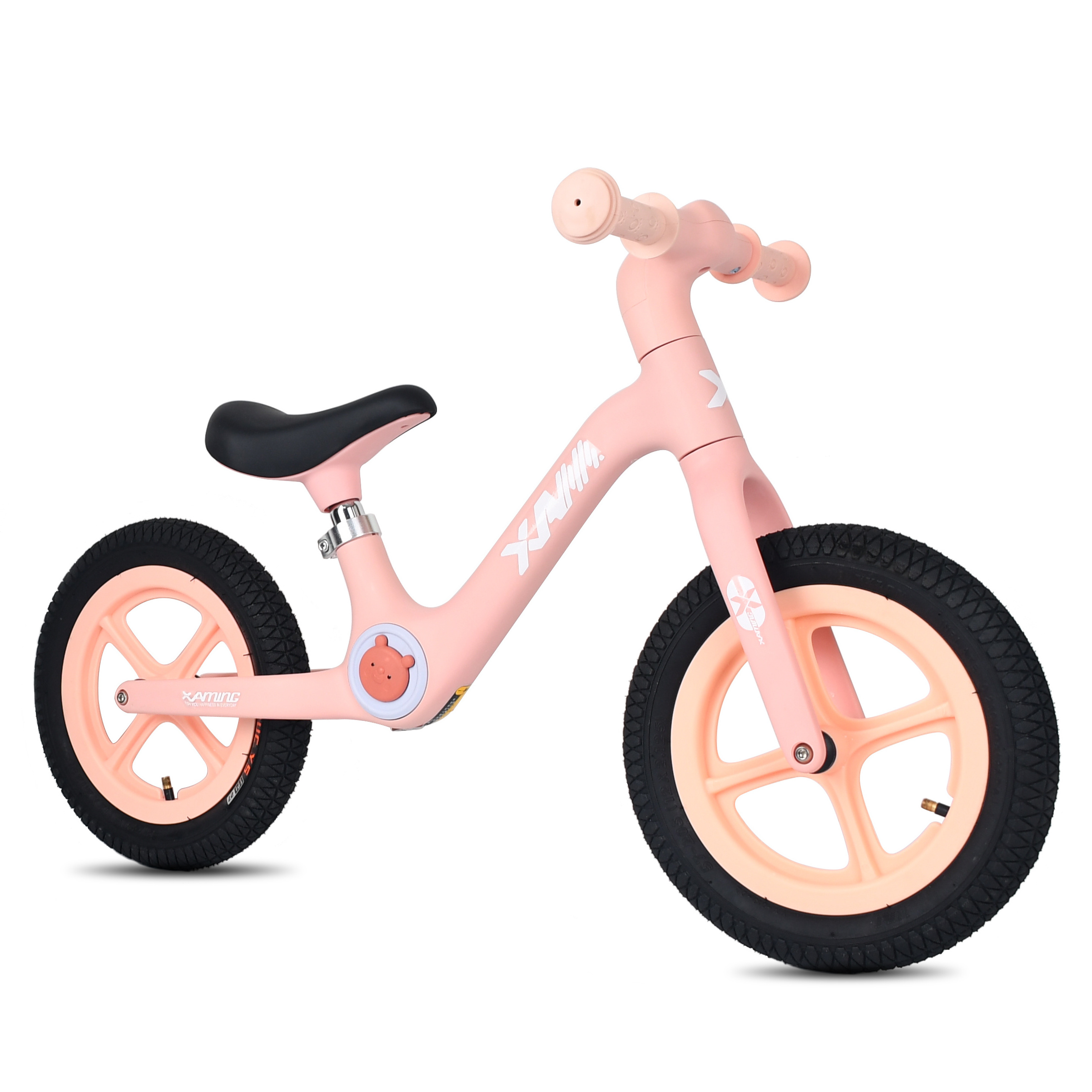 2024 convenient cheap 12 inch baby balance bike for suitable for boys and girls training baby balance bicycle.