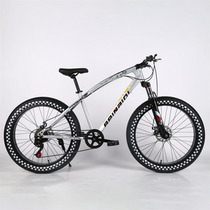 mens big snow fat tire bike bicycle 26inch mountain bikes fat tires 4.0 fatbike cycles with suspension fork snow bikes