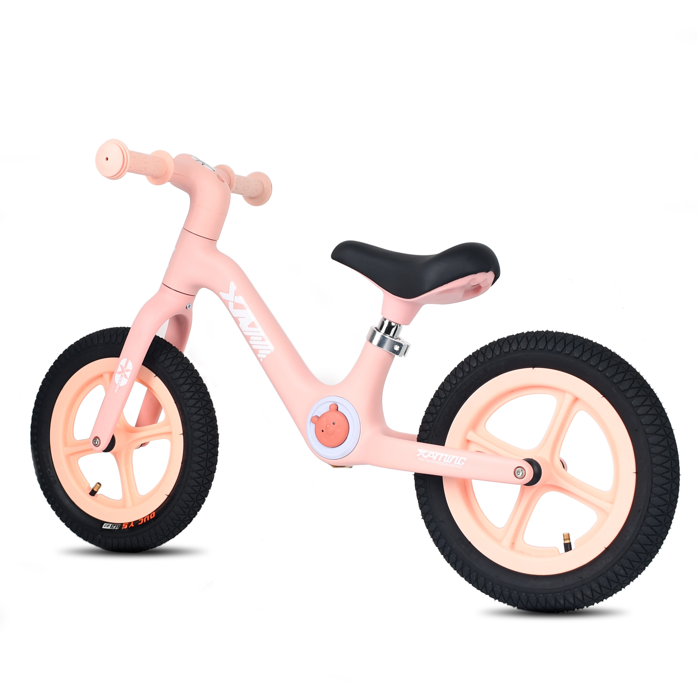 2024 convenient cheap 12 inch baby balance bike for suitable for boys and girls training baby balance bicycle.