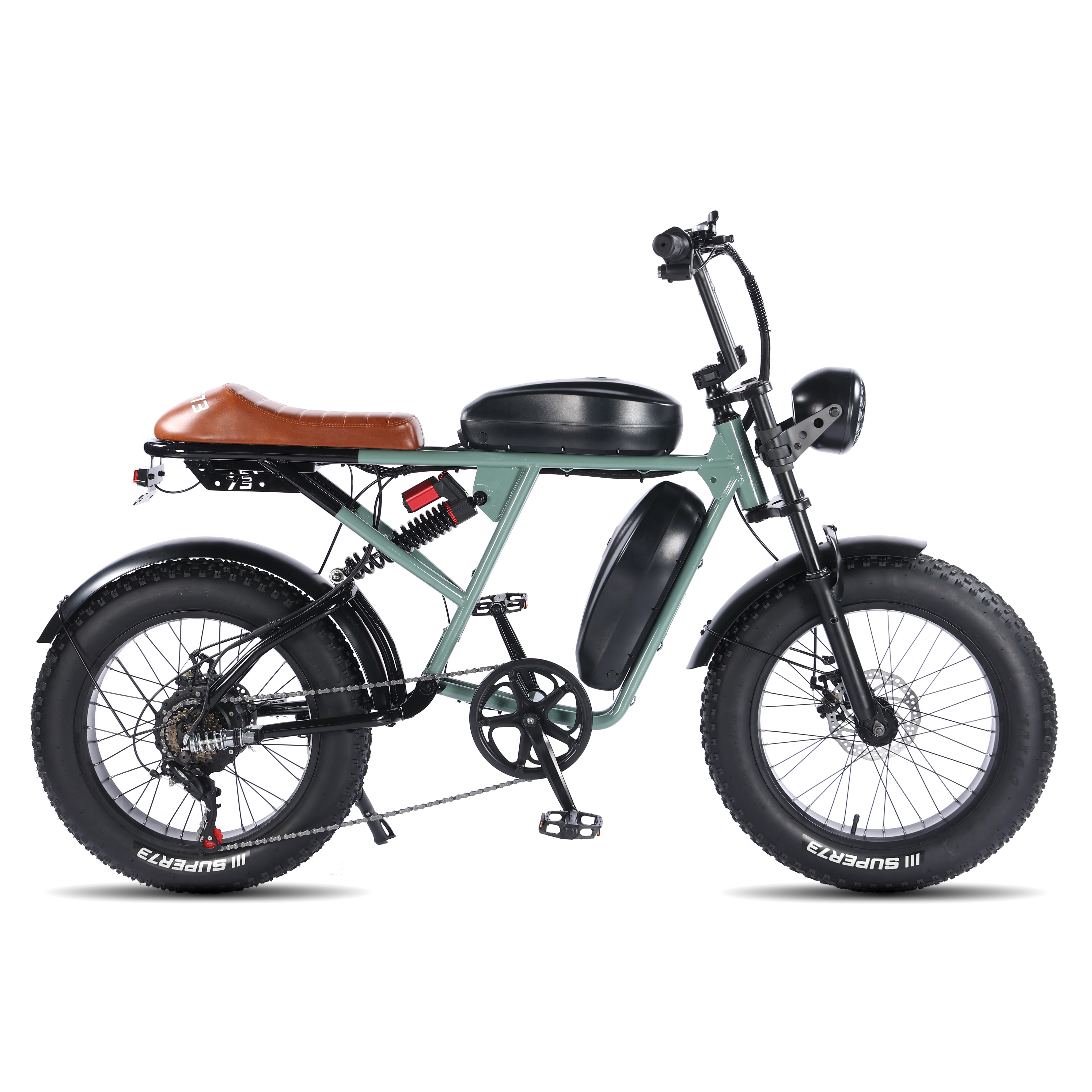 Cheap Price 26 Inch 1000w  48v 10.4AH 7 Speed Folding E Bike Fat Tire Electric Bike for sale