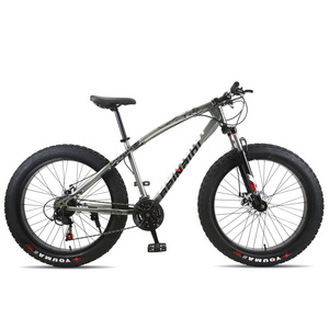 2024 New Style 20 & 26 Inch Titanium Fat Bike Wheels 26x4.0 Aluminum Alloy Frame with Disc Brake for Mountain & Snow Biking