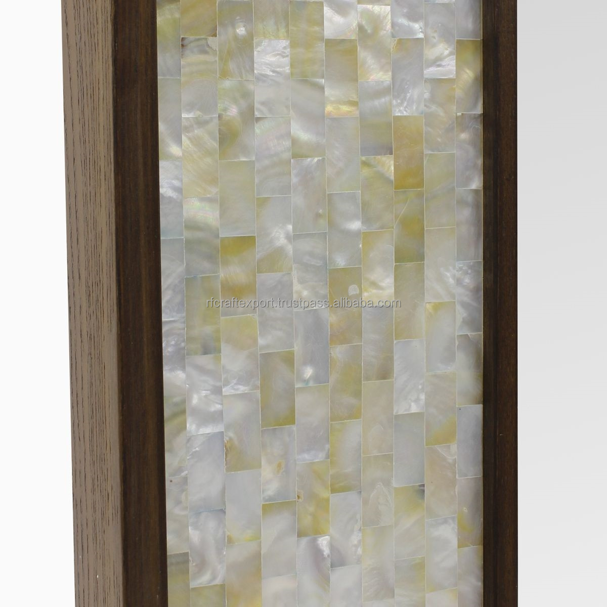 Wholesale Luxury Bone Inlay Mirror Customization Inlay Wall Mirror For Luxury Home Hotel Smart Frame by RF Crafts