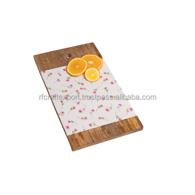 Modern Eco Friendly Wooden Chopping Board Set Acacia Wooden Cutting Board with Handle from Indian Exporter by RF Crafts