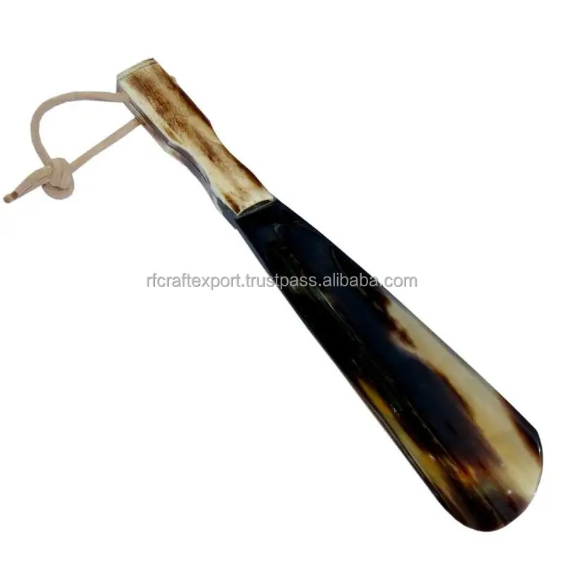 New style Buffalo shoe horn Designer Antique Modern Classic Personalized Handmade buffalo shoe horn for sale  by RFC crafts