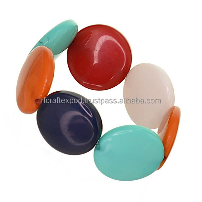 New Modern collection resin Lucite Handmade Fashion Resin Bangle Bracelet for women from India by RF Crafts