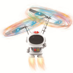 Plastic Remote Control Aircraft Sensor induction Plane Flying body-sensing Flight Toy with Light Flying Ball Toys