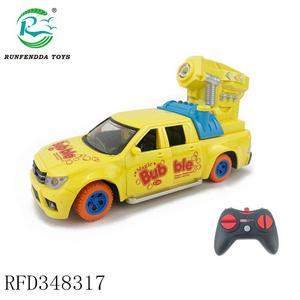 Remote Control Bubble Truck Car for Kids 2.4GHz RC Cars Bubble Machine