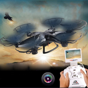 2.4G big size rc 6 axis aircraft with FPV/wifi camera rc quadcopter intruder ufo