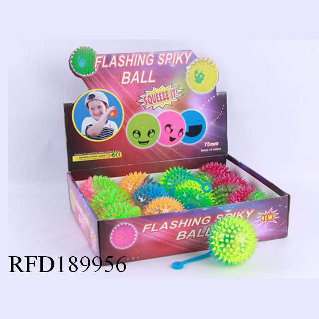 New educational toys bouncing ball flashing spiky ball