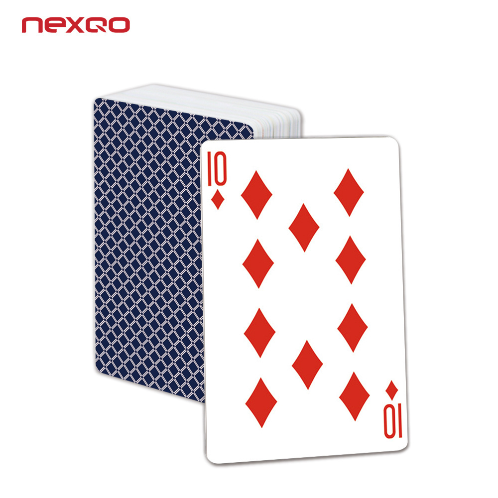 Durable Waterproof RFID Playing Cards 100% Plastic Custom PVC Royal Playing Cards Plastic from Taiwan Oem Plastic Game Cards