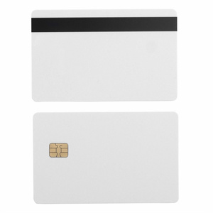 Contact Chip Blank Card Writable Rfid 4442 Contact Rfid  Atm Card 13.56mhz Plastic Card Available Samples Are Free Rfidcardz