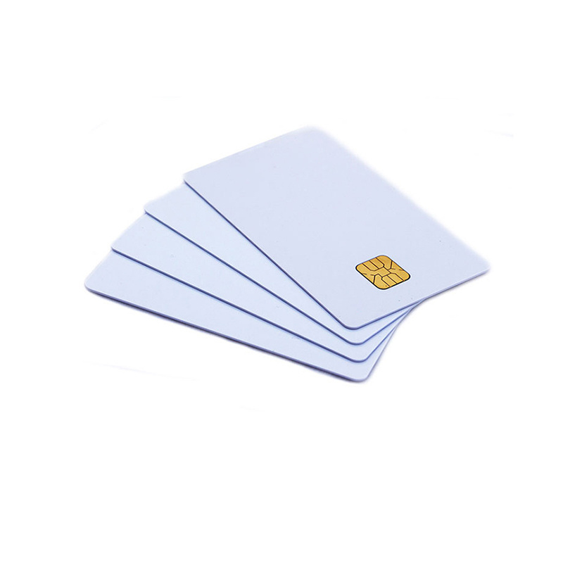 Contact Chip Blank Card Writable Rfid 4442 Contact Rfid  Atm Card 13.56mhz Plastic Card Available Samples Are Free Rfidcardz