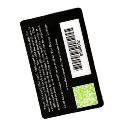 Plastic Pvc Barcode Loyalty Card Qr Code Rewards PVC Membership Card