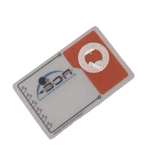 Custom blank credit card  transparent RFID Apply to print business card visa standard clear NFC card