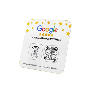 Wholesale 13.56Mhz Program Google NFC Review Card PVC NFC Card