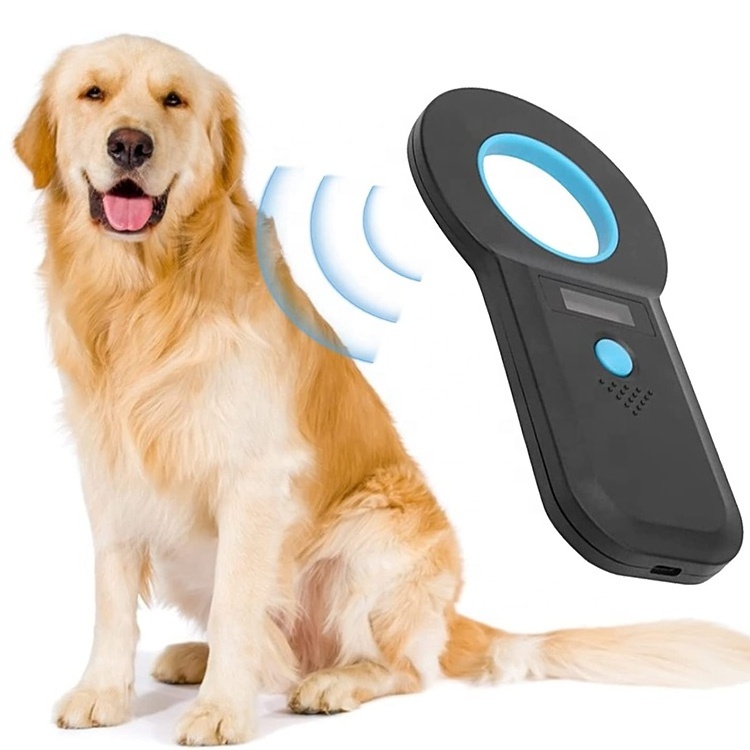 134.2khz Handheld Portable Micro USB Animal Ear Tag Reader Long Range Animal Rfid Microchip Reader