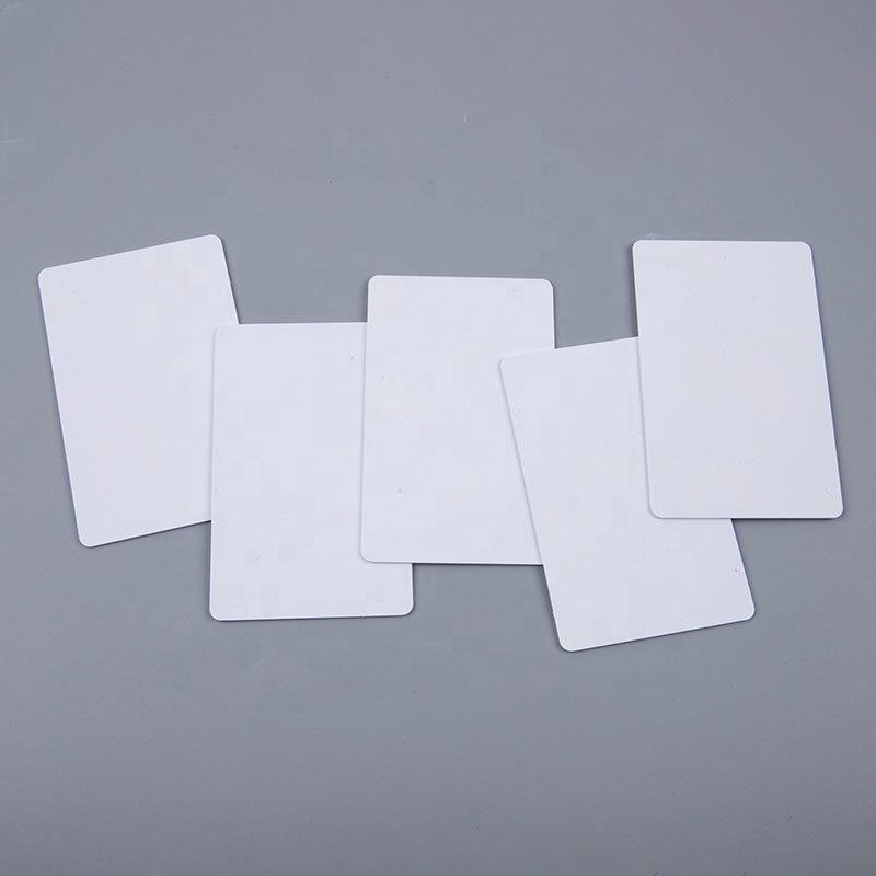 Printable NFC Business Cards NTAG215 Rewritable RFID Blank White Card