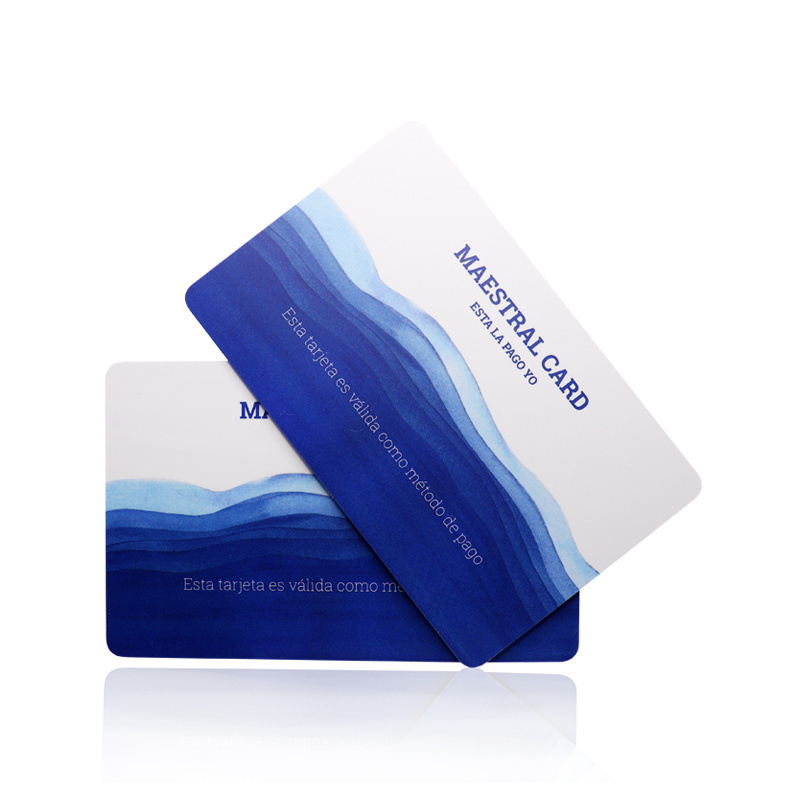 Printing Mifare Classic 4K contactless blank smart card