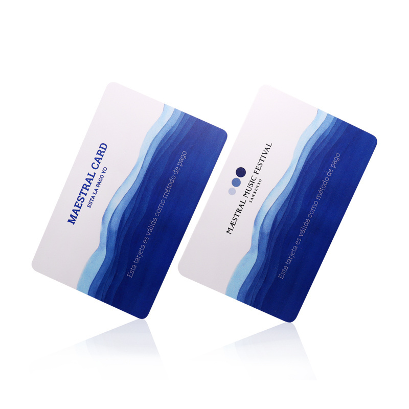 Printing Mifare Classic 4K contactless blank smart card