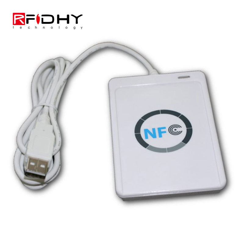 Hot Sell 13.56MHz NFC Chip Card Reader Writer with USB Interface and Free Software for IC Card Copier