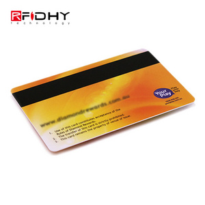 Universal ATM Card Size Plastic Magnetic Card, Signature Panel Cards, Loyalty RFID Card