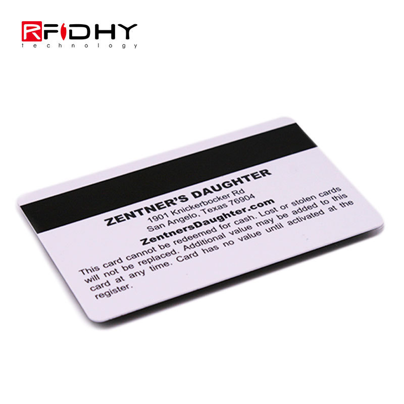 Universal ATM Card Size Plastic Magnetic Card, Signature Panel Cards, Loyalty RFID Card