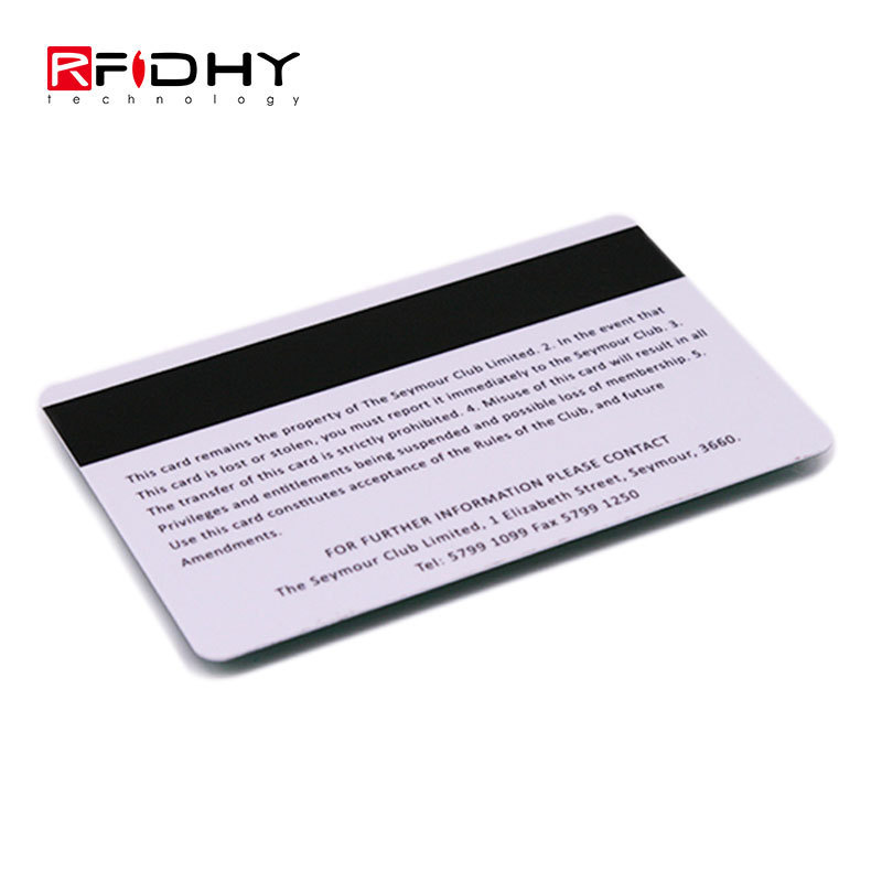 Universal ATM Card Size Plastic Magnetic Card, Signature Panel Cards, Loyalty RFID Card