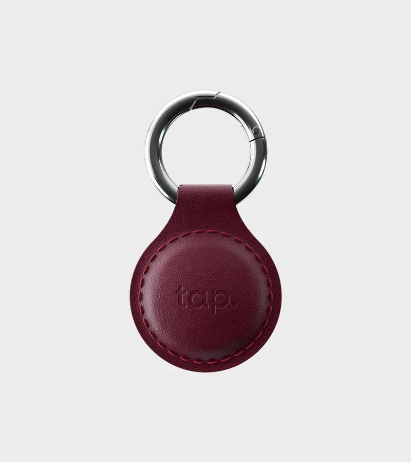 Promotional Waterproof 13.56MHz RFID/NFC Leather Keychain 125khz key Fob tag