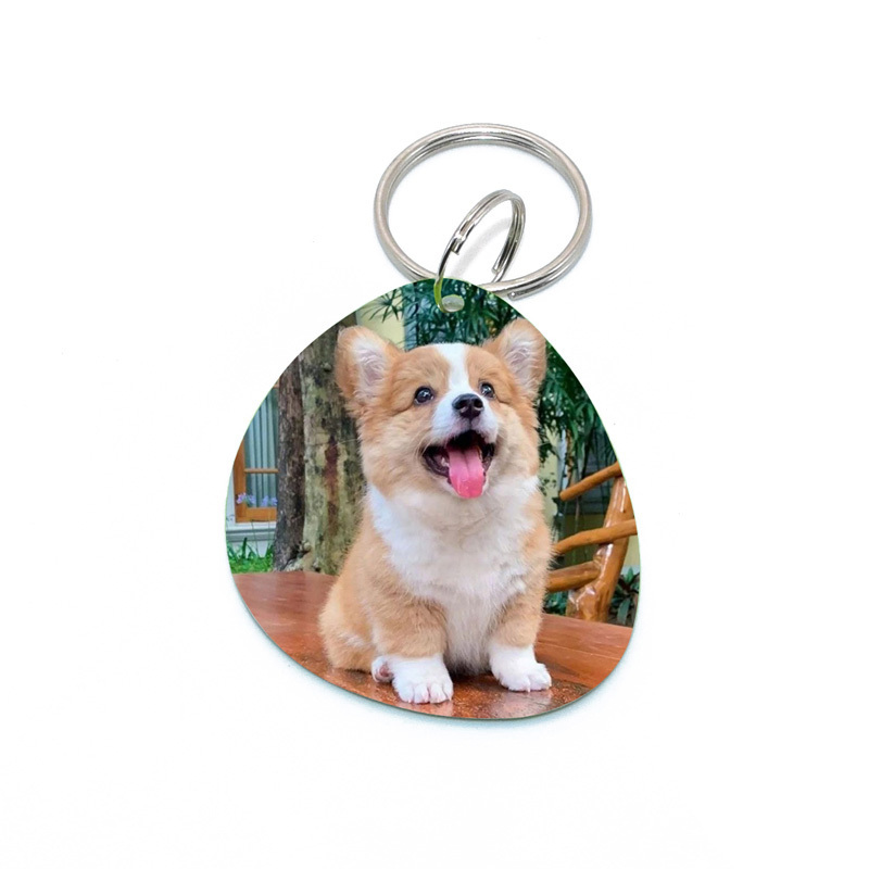 Custom 13.56mhz  Ntag213 chip uniq qr code rfid dog tag smart touch nfc dog rfid pet tag