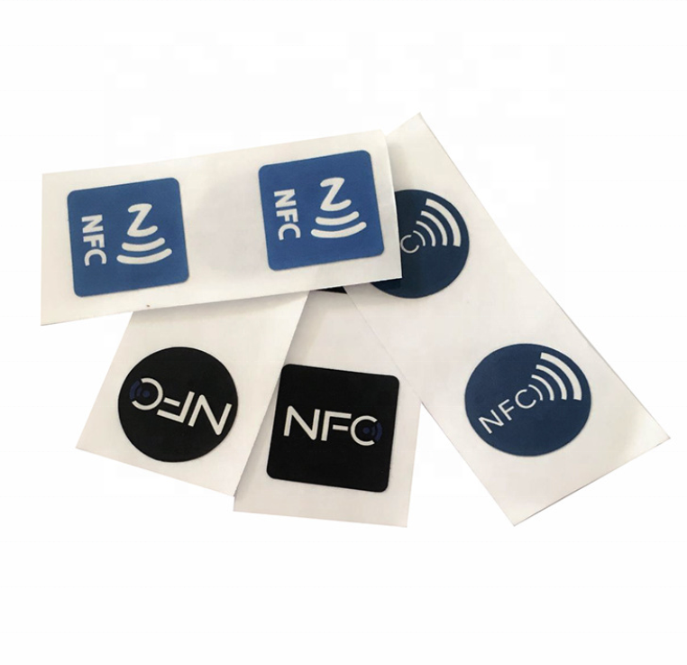 ISO14443A Custom print nfc sticker waterproof rfid label adhesive smart tag