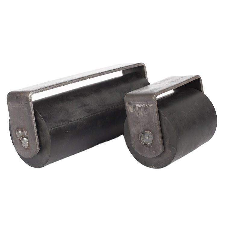 Low price 3'' OEM style heavy duty sliding swing gate rubber guide roller wheel