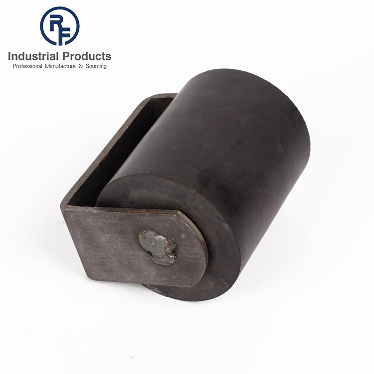 Low price 3'' OEM style heavy duty sliding swing gate rubber guide roller wheel