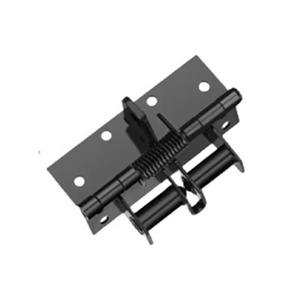 Hardware Accessory Steel/ Iron Metal Automatic Closing Spring Door Hinge With Lock