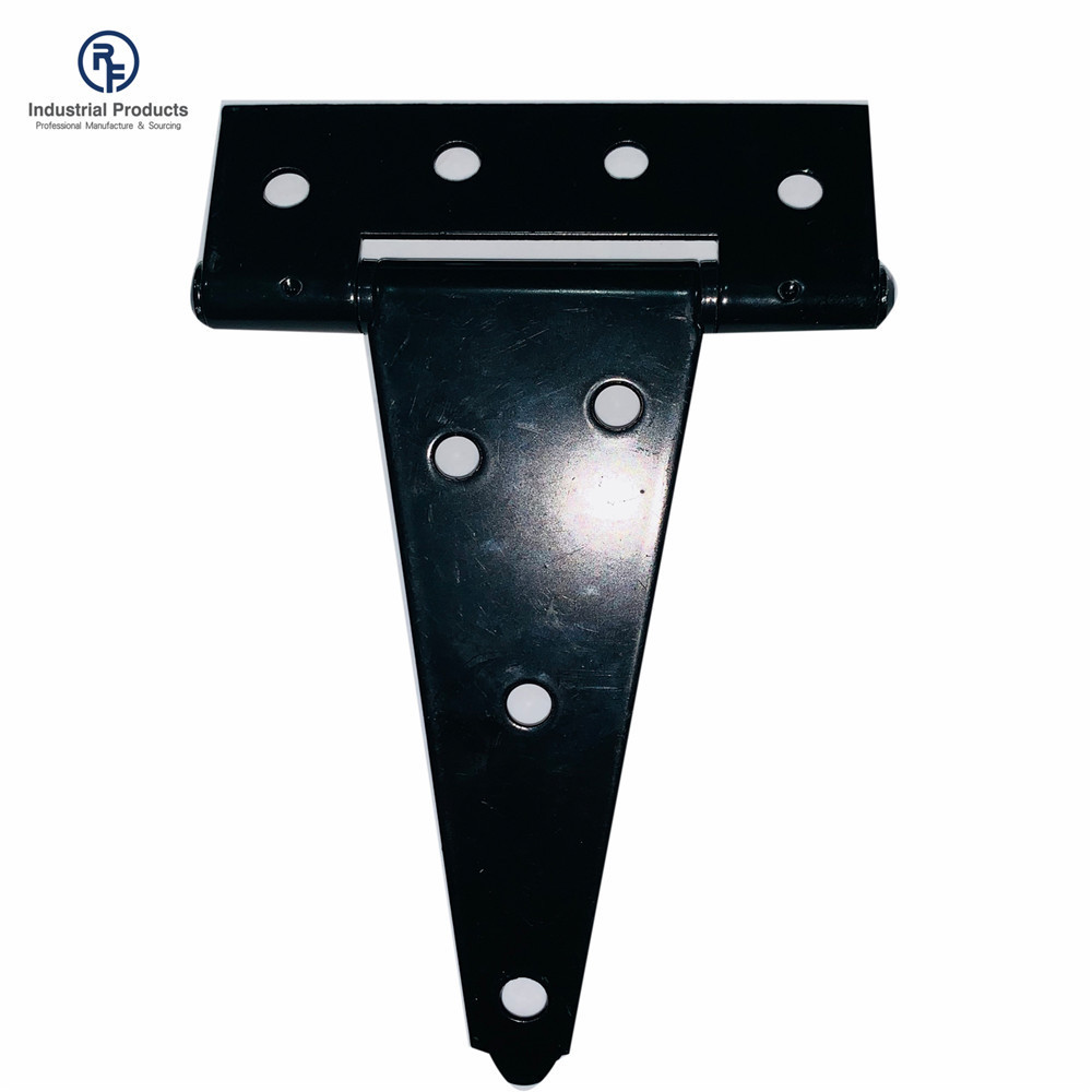 Wholesale Hardware Hidden Heavy Duty Swing Door Hinges Black Decorative Tee Hinge Gate T Hinge