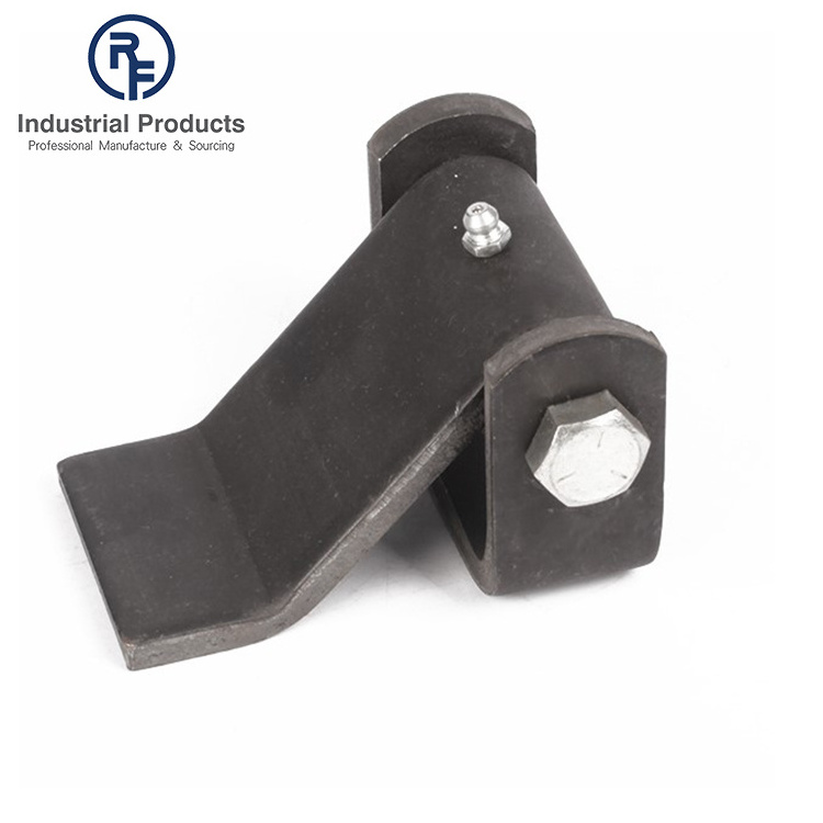 RF Hardware dump strap trailer hinge for truck formed hinge strap with grease zerk bare material hinges