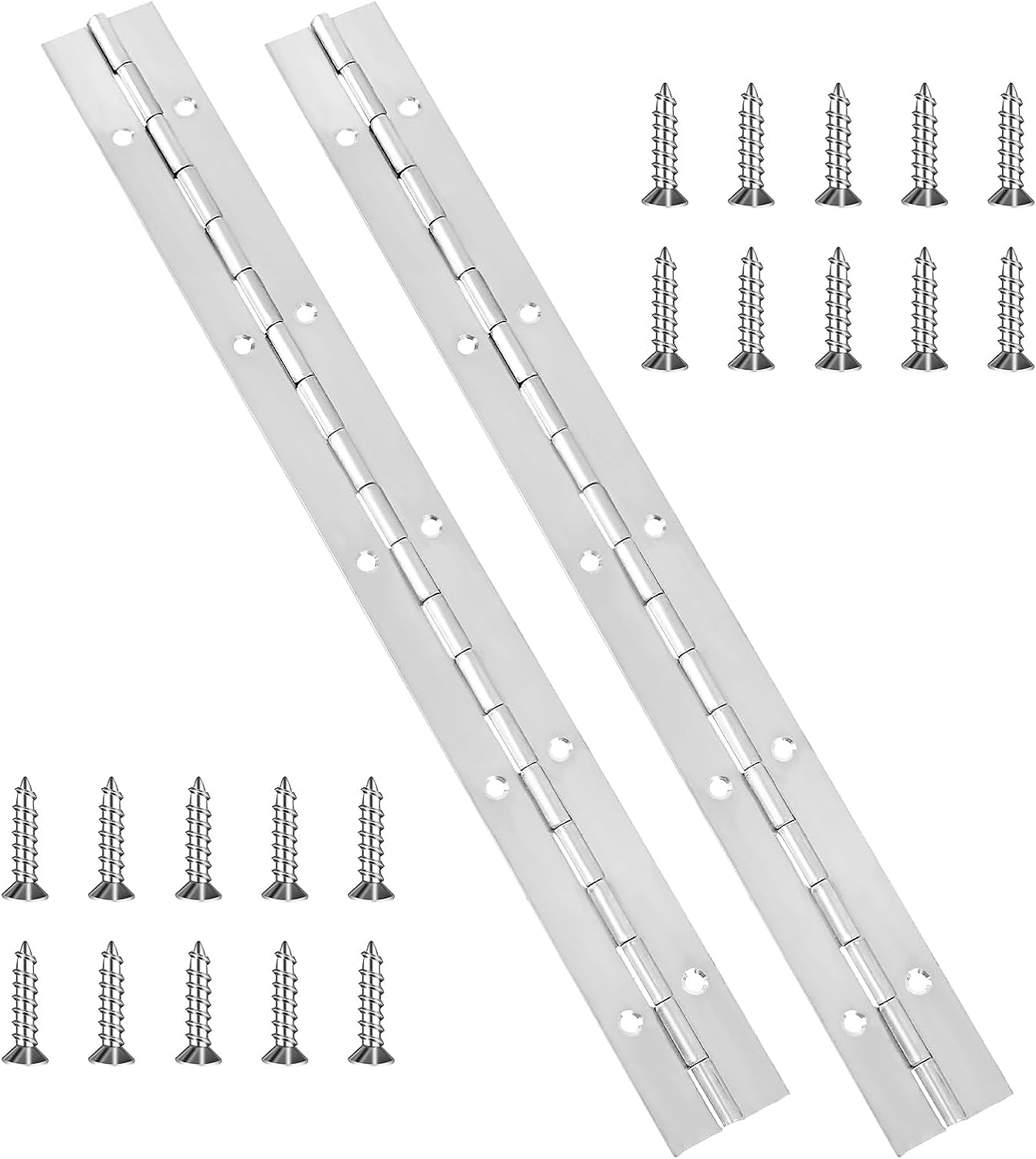 Customized Metal Stainless Steel Long Hinge Iron Continuous Long Piano Hinge