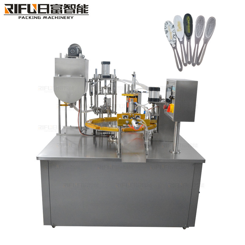 Automatic yogurt  pudding ice cream water jelly cup filling sealing machine yogurt packaging machine