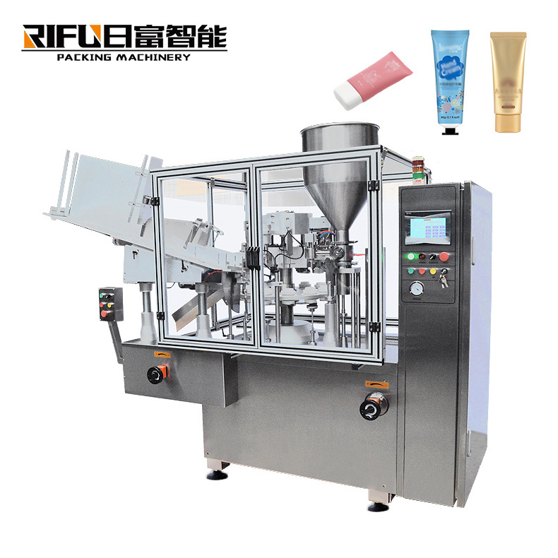 Automatic Sealing Gel Toothpaste Lotion Cosmetic Cream Soft Tube Filling Machine