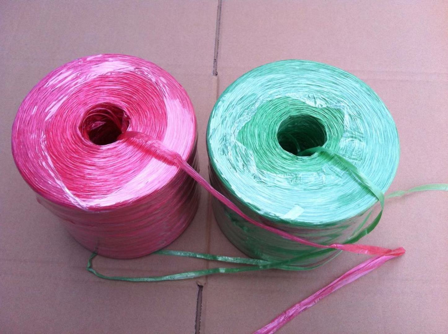 Manufacturer Twisted Polypropylene Plastic Fiber PP BINDER Twine Packaging Rope Plastic PP BINDER BINDER PLASTIC ROPE