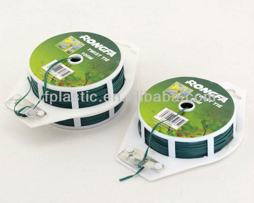 pvc Garden Wire With cutting blade to tie plant support tie wire