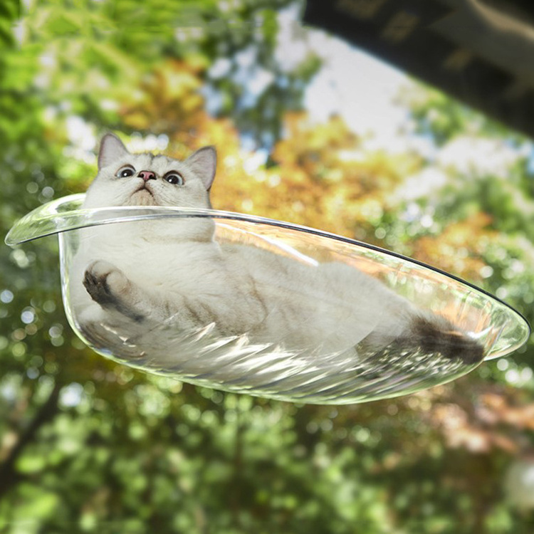 Cat Window and wall hammocks Cat transparent color Hammock for all seasons hanging Pet sleeping bed